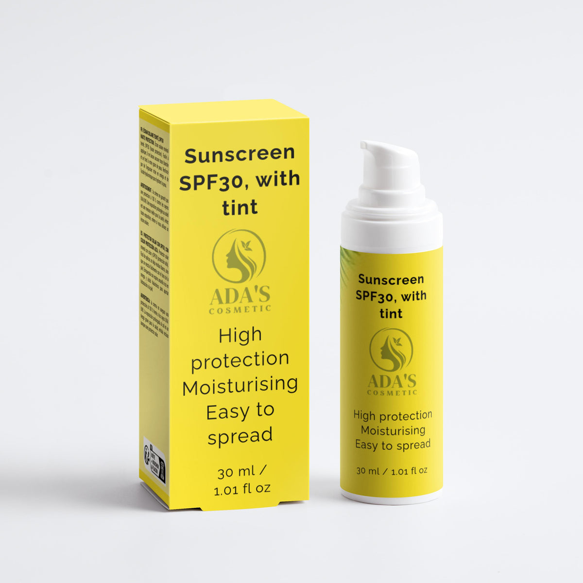 Sunscreen SPF30, with tint