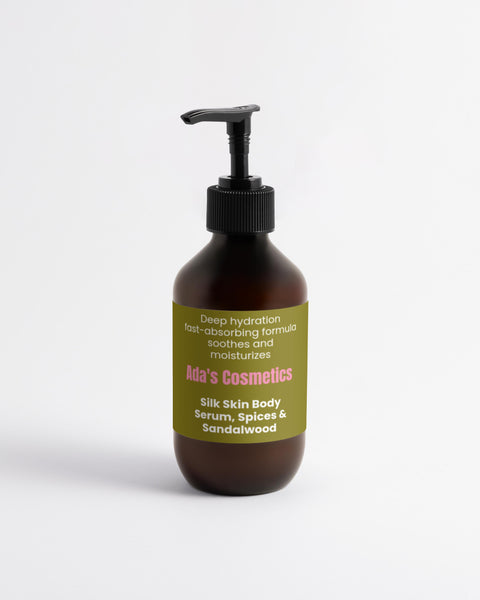 Silk Skin Body Serum, Spices & Sandalwood