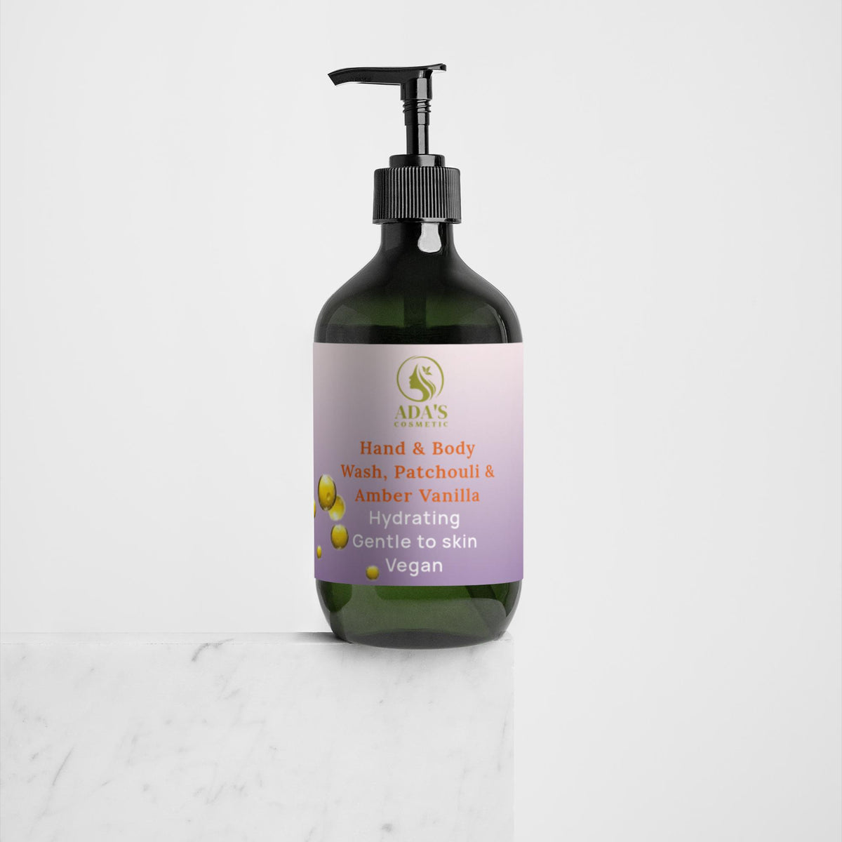 Hand & Body Wash, Patchouli & Amber Vanilla
