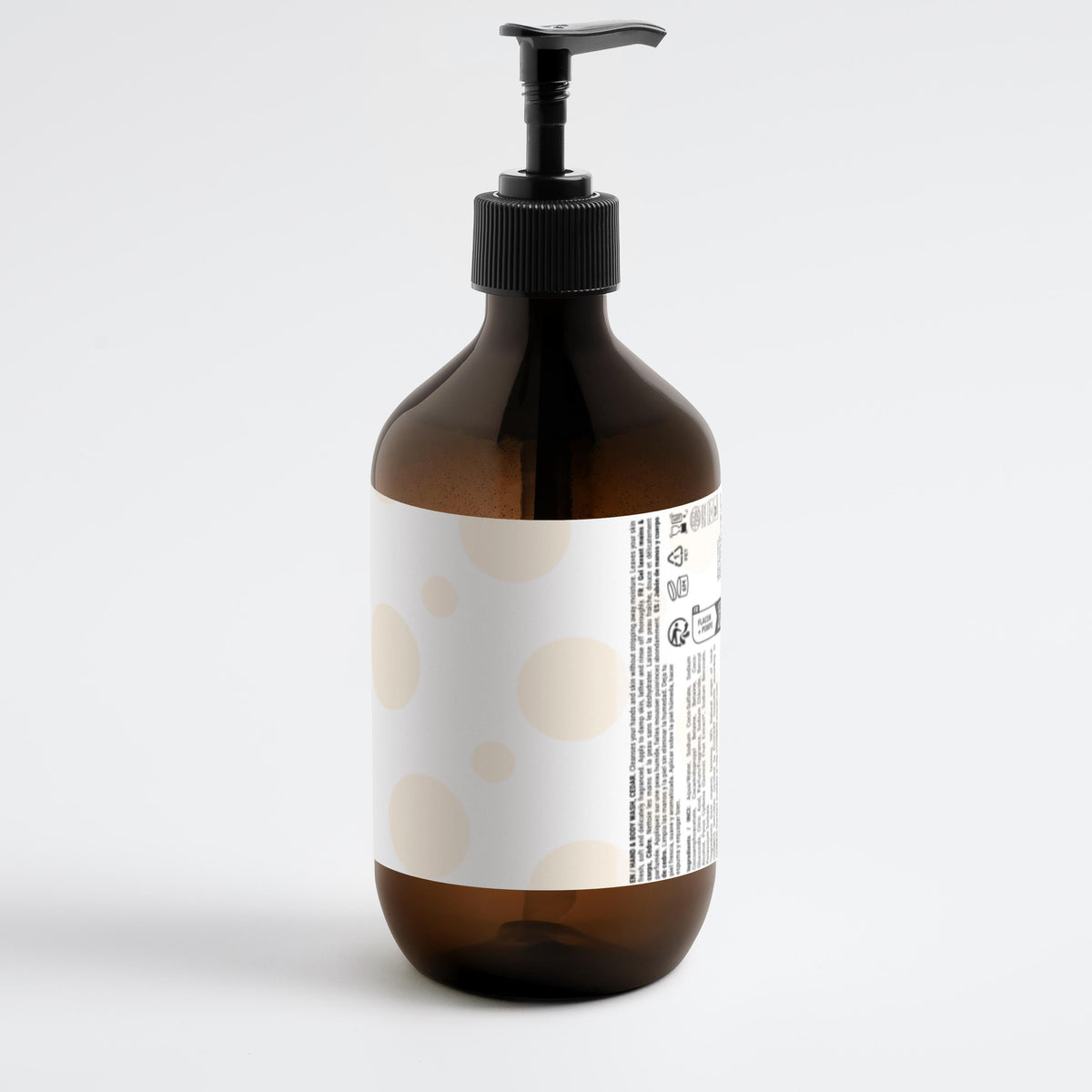 Hand & Body Wash, Peppermint & Dark Cedar