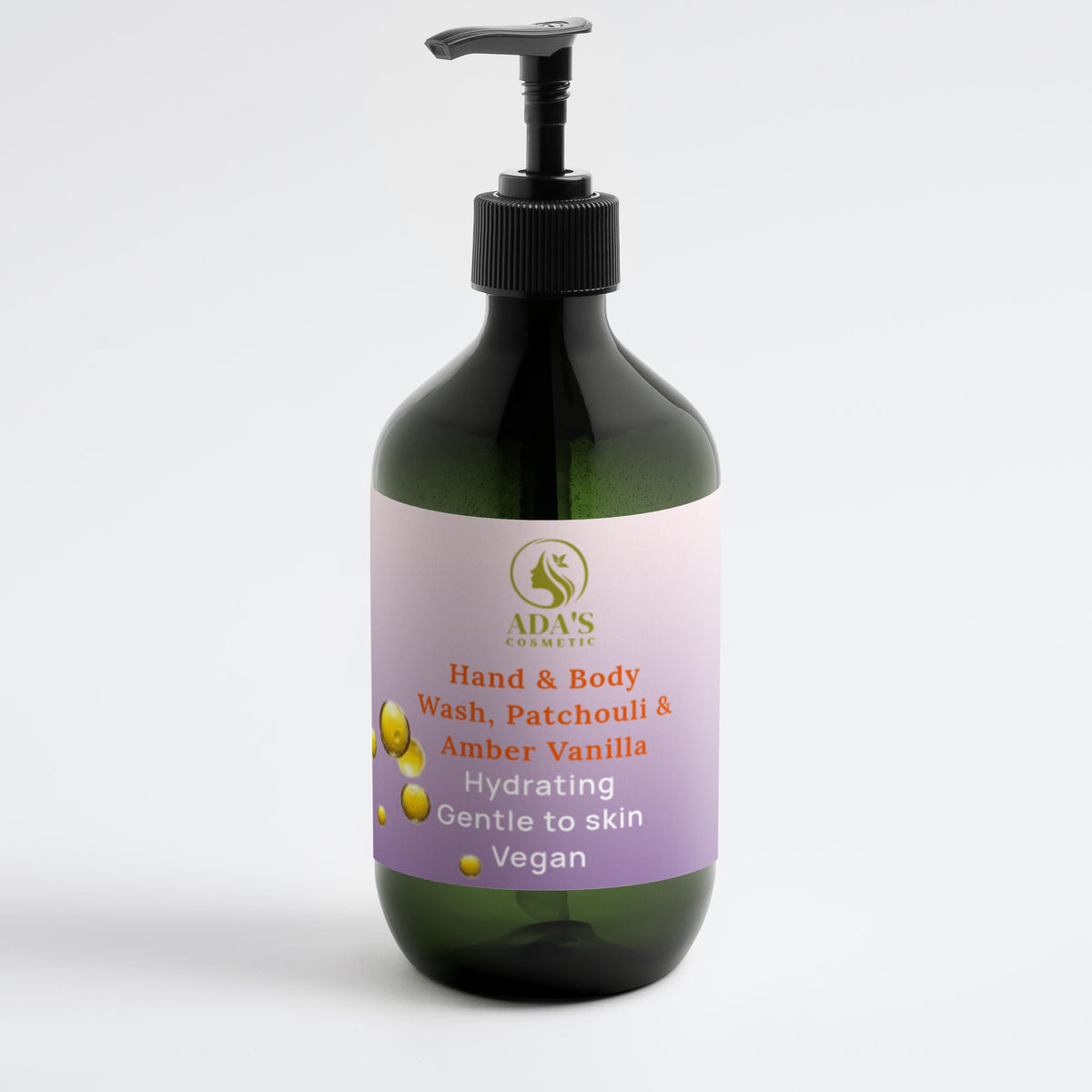 Hand & Body Wash, Patchouli & Amber Vanilla