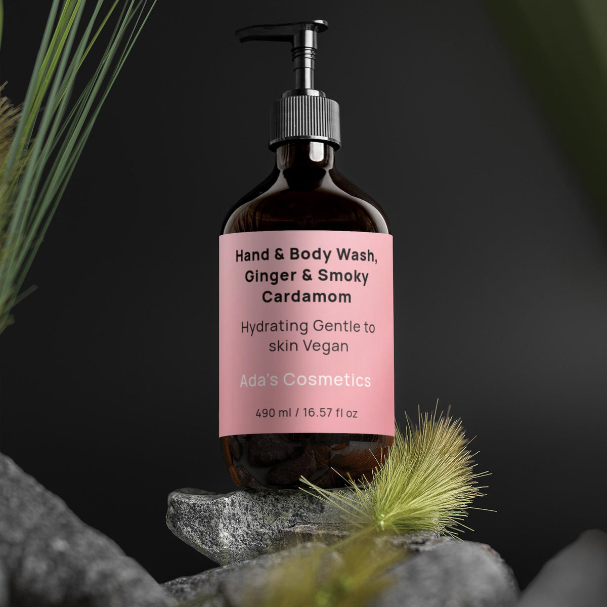 Hand & Body Wash, Ginger & Smoky Cardamom