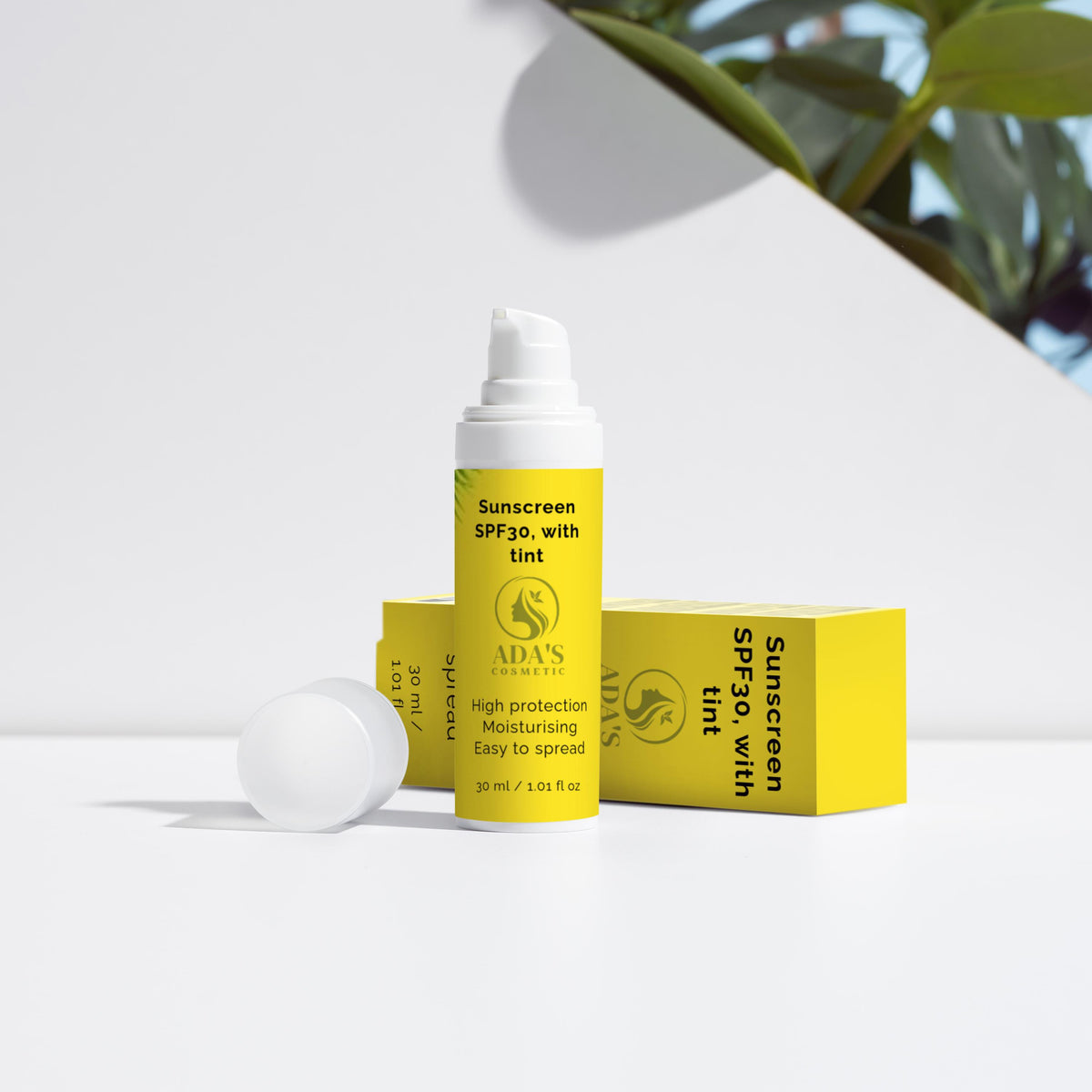 Sunscreen SPF30, with tint