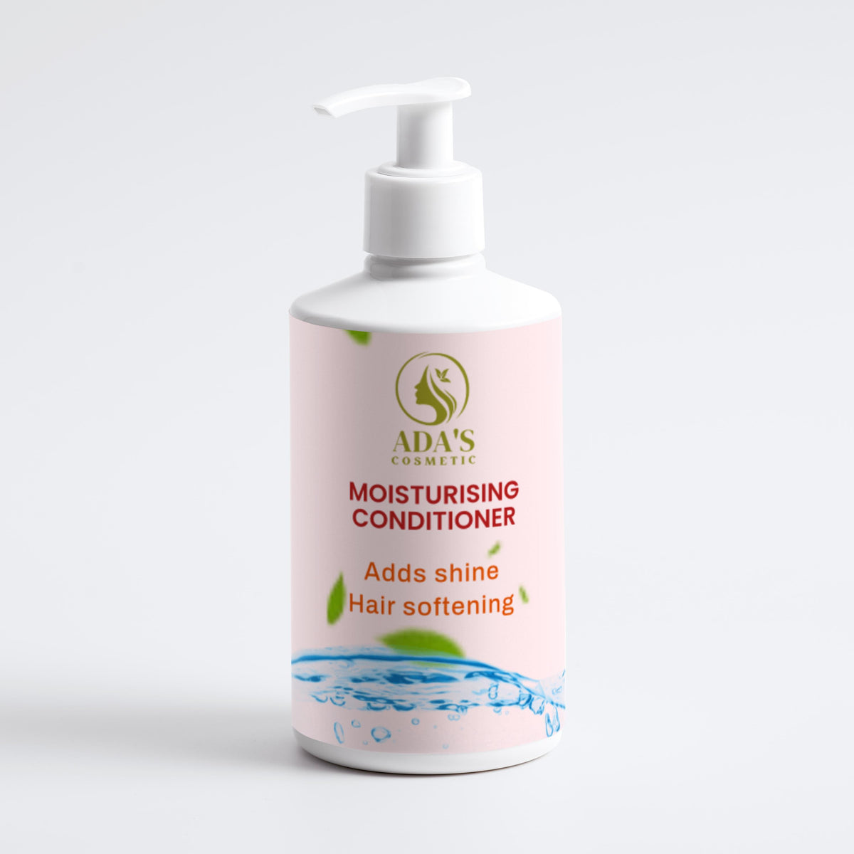 Bottle of Ada's Moisturising Conditioner on a white background