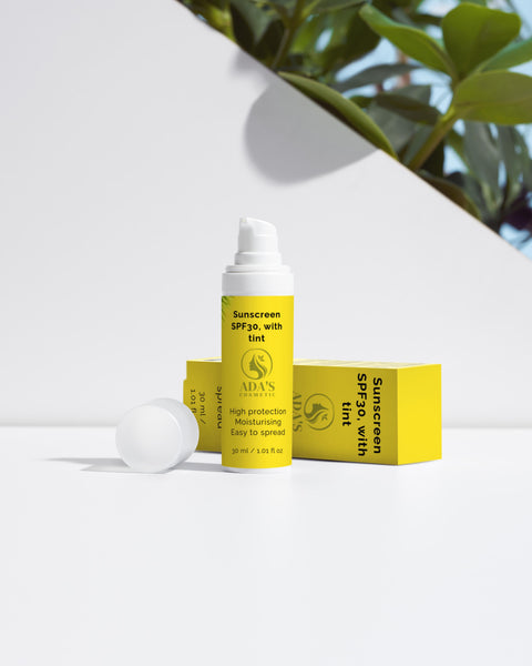 Sunscreen SPF30, with tint