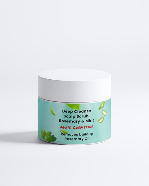 Deep Cleanse Scalp Scrub, Rosemary & Mint